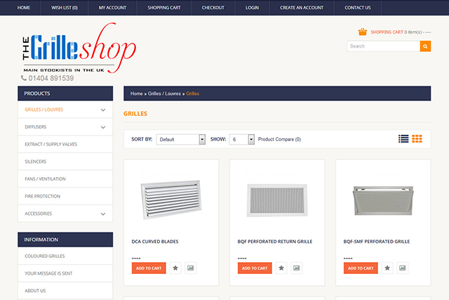 The GrilleShop - eCommerce